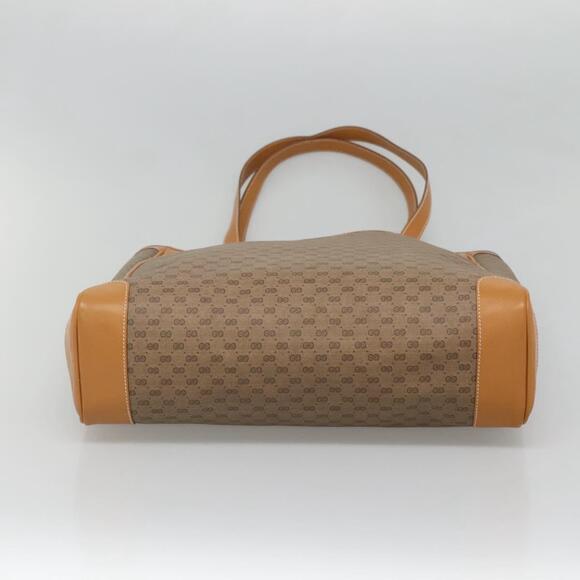 GUCCI Micro GG Supreme Tote Bag Pvc Beige Gold 002 39 002 39 - Picture 9 of 16